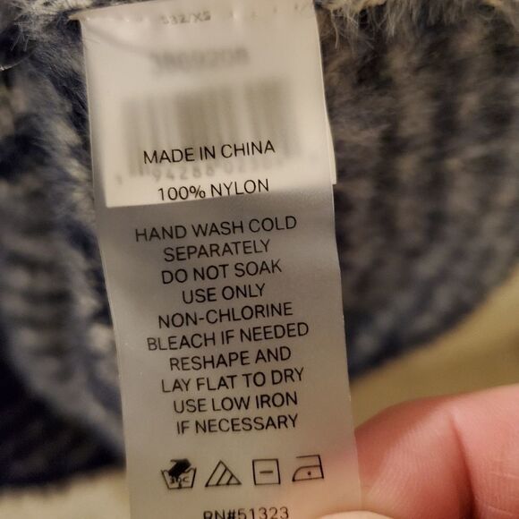 Court & Rowe Houndstooth Eyelash Knit Cardigan - Picture 12 of 12